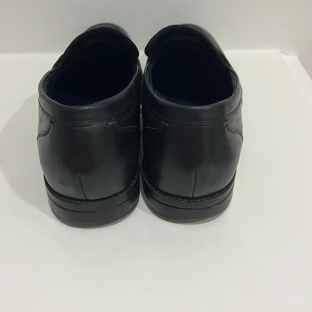 Cole Haan Warner Grand Penny Mens Black Loafers & Slip Ons Penny Shoes